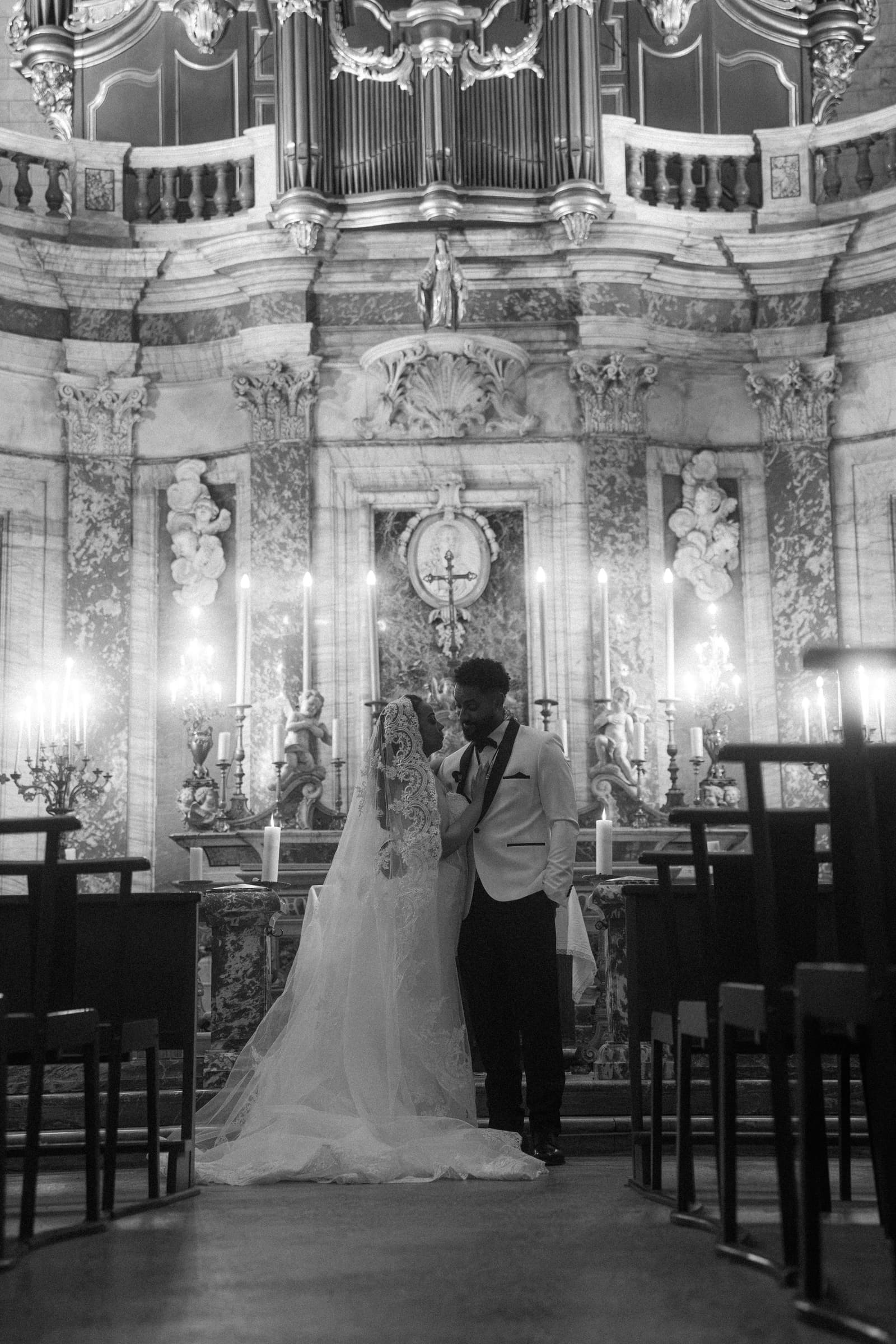 Fin de journée de mariage, ambiance de soirée